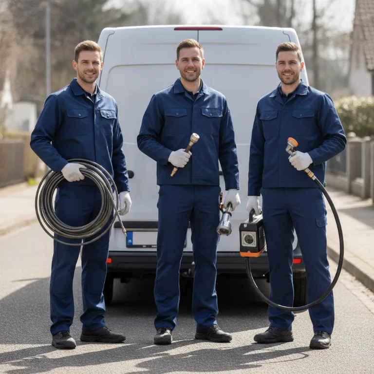 Avløpsrens team i Tonsberg
